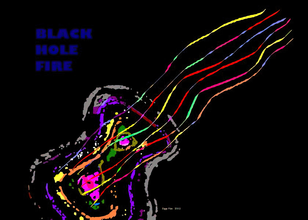 Black Hole Fire Art | Fred Port