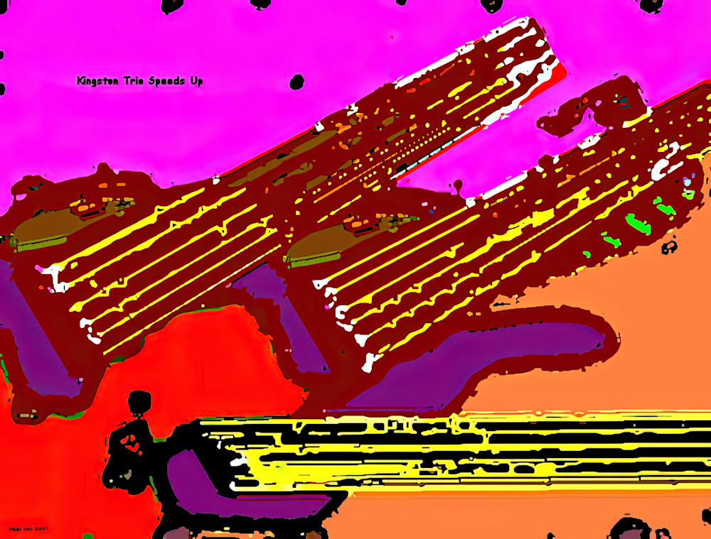 Kingston Trio Speeds Up 1 Art | Fred Port