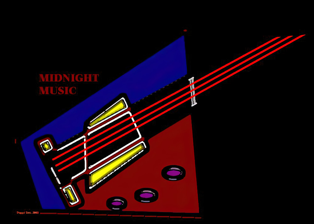 Midnight Music Art | Fred Port