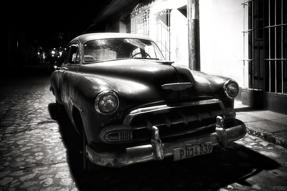 Night Rider  Vintage Car Photography Art | 3rdEye Photographic