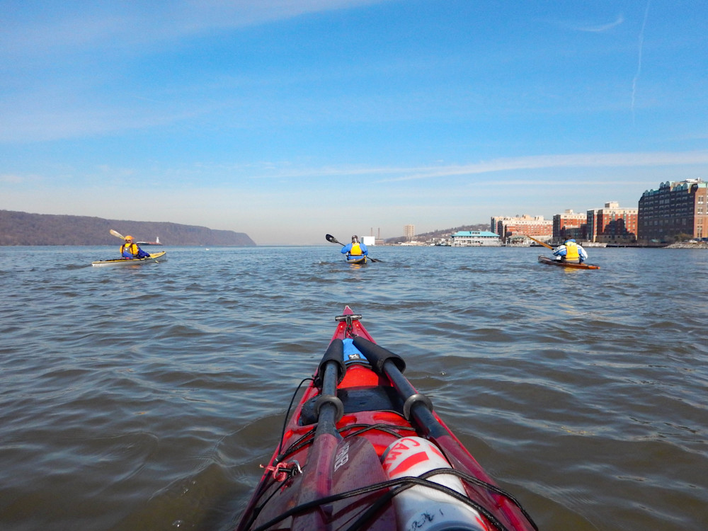 John Maggiotto's Kayaking on the Hudson, Winter