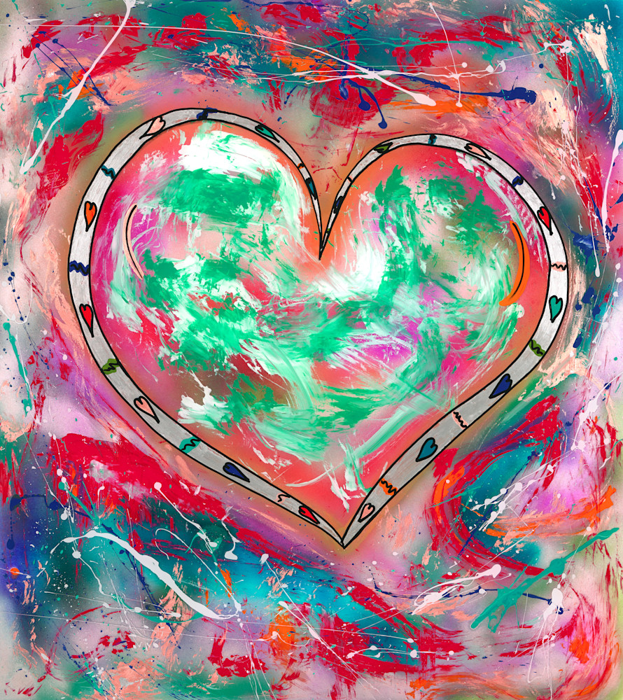 The Kiss | Heart Art | JD Shultz Art