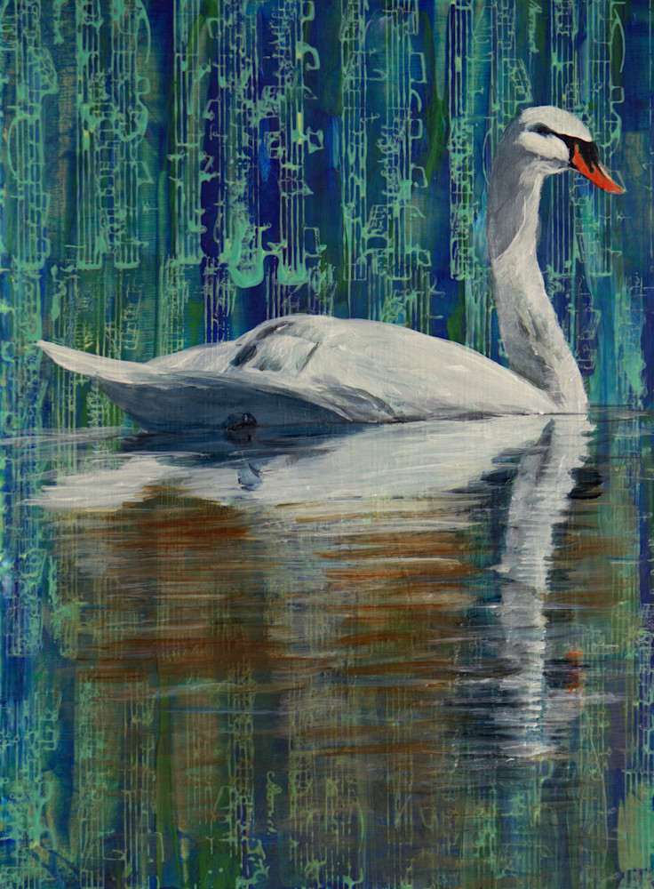 Swan Art | Lorelle Carr Fine Art