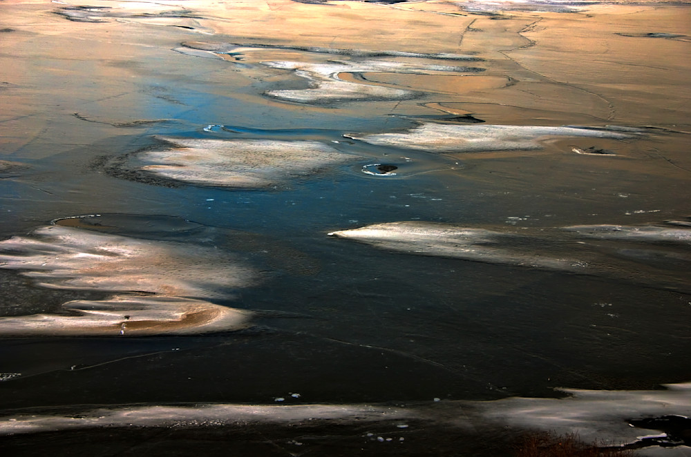 Above The Ice Flow Art | BearFeather Studio LLC