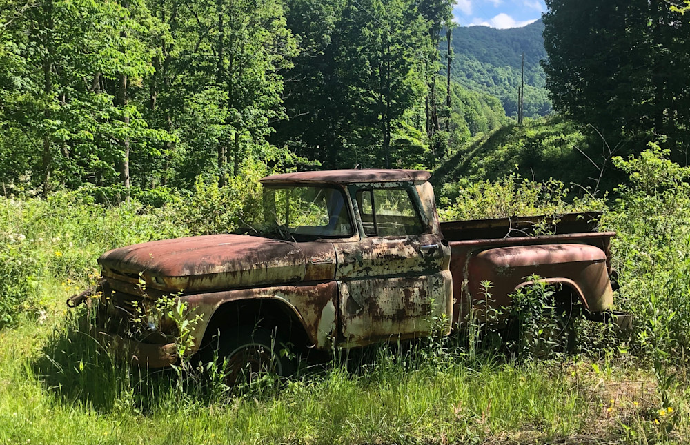 Rusty Chevy Photography Art | patcheshire