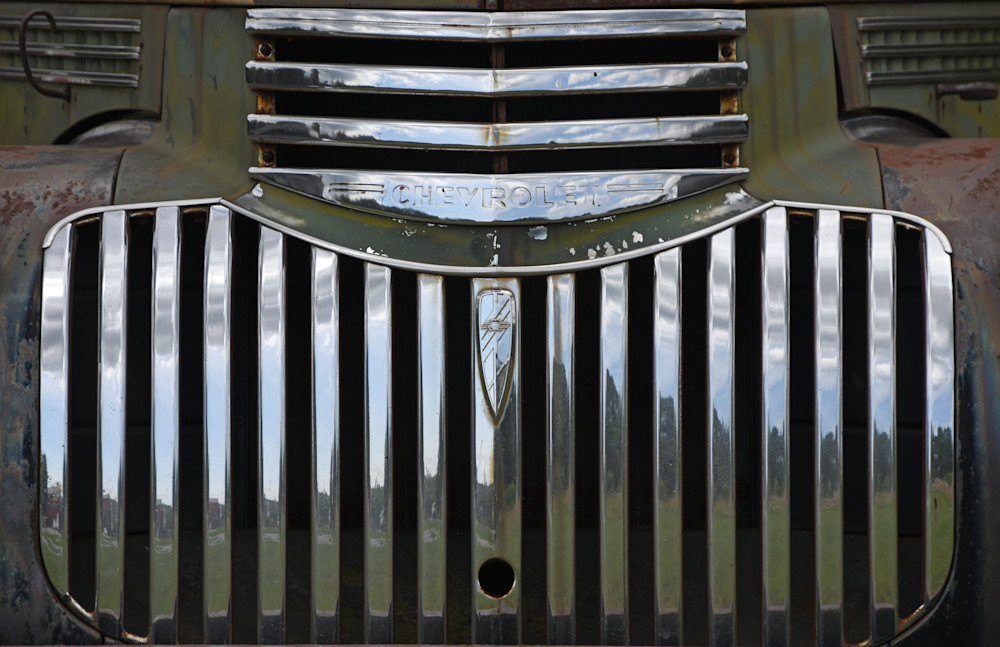 Chevy Flatbed Grill Photography Art | patcheshire