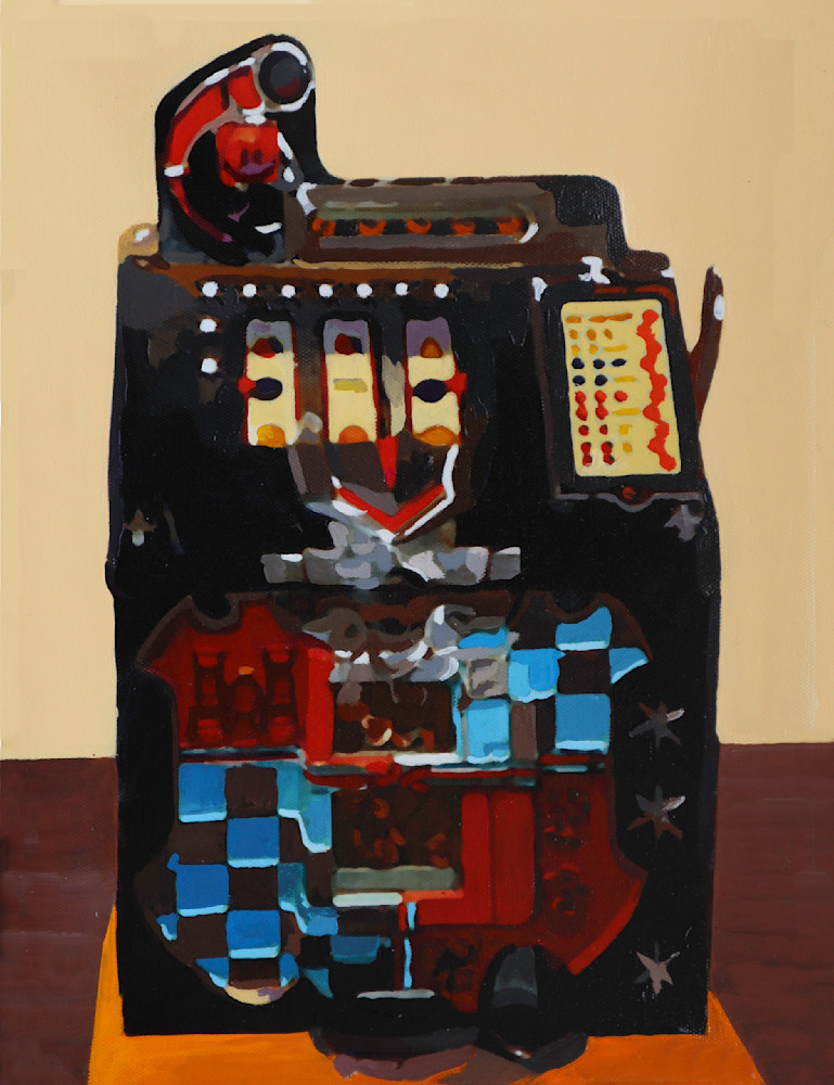 Mills Ten Cent Slot Machine Art | Warren Blades Modern Art
