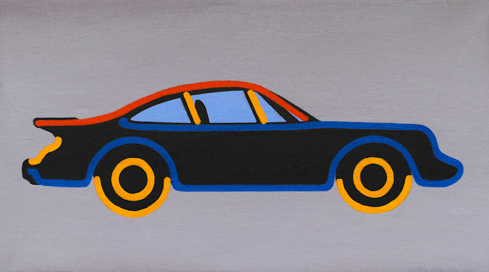 Porsche 911 Coupe Art | Warren Blades Modern Art