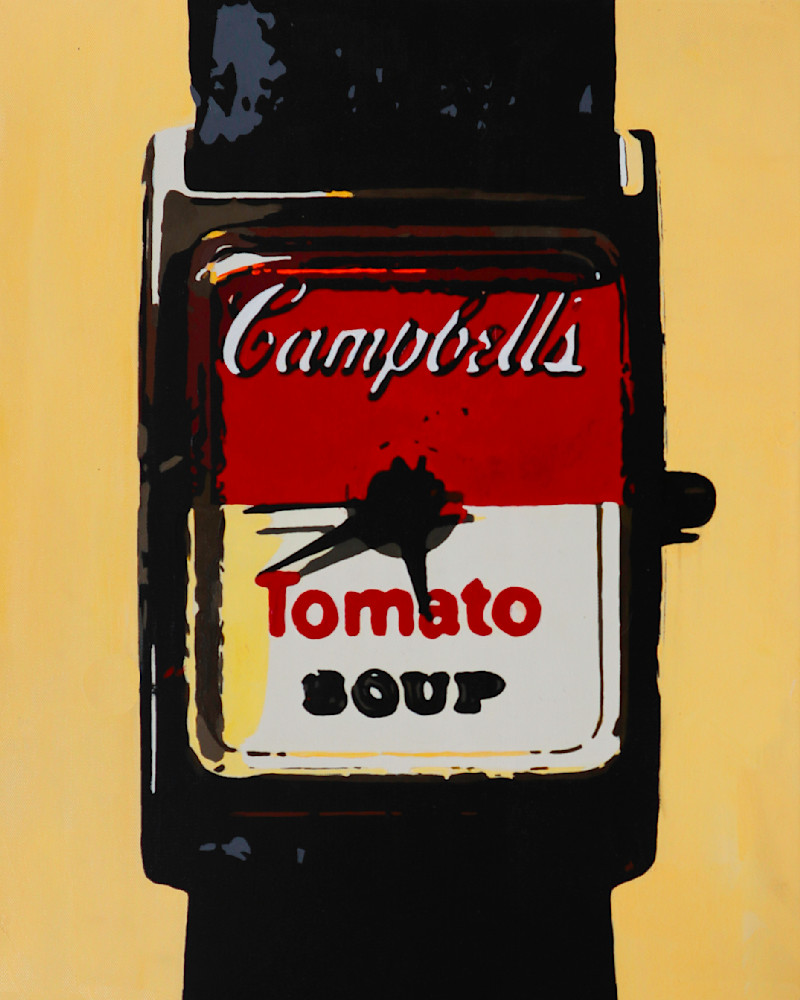 Campbell's Soup Watch Art | Warren Blades Modern Art