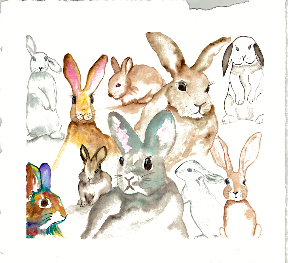 Bunnies Art | janfontenot