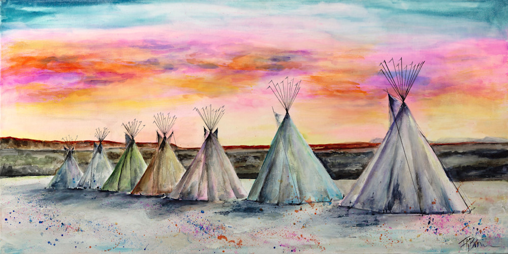 Teepees Of Hope Art | tkbrown