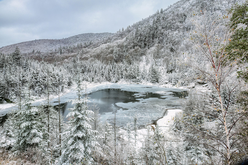 App Gap Pond In Winter Photography Art | Anne Majusiak Photography
