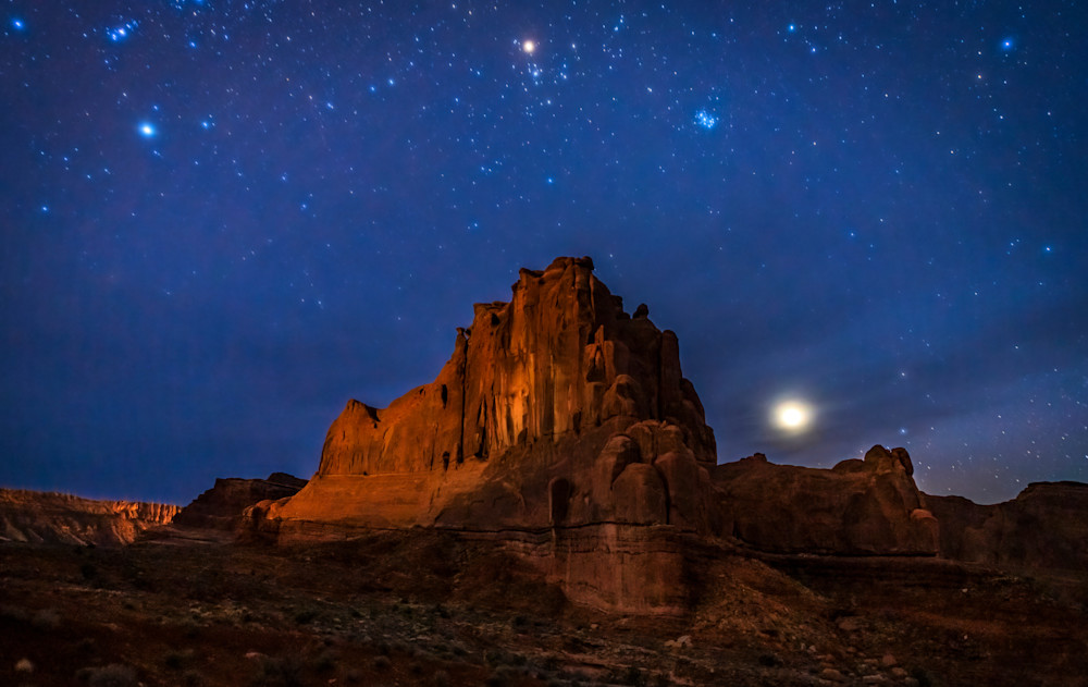 Moab Under The Stars Edit Photography Art | Kristin Lindsey Images