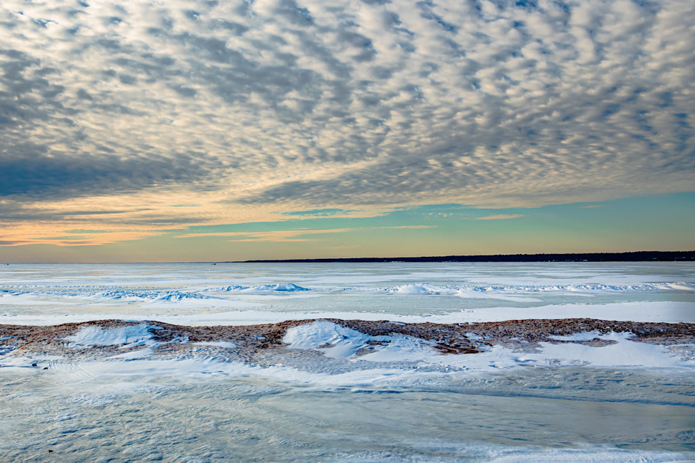 Oneida Lake Winter  Photography Art | Nelson Rudiak Photography 