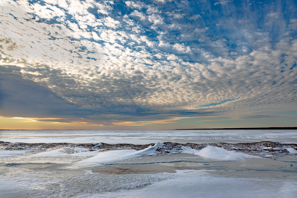 Oneida Lake Winter  Photography Art | Nelson Rudiak Photography 
