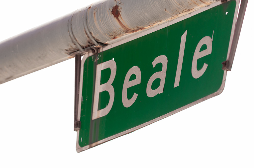 Beale St Sign Photography Art | Creation Studios Gallery