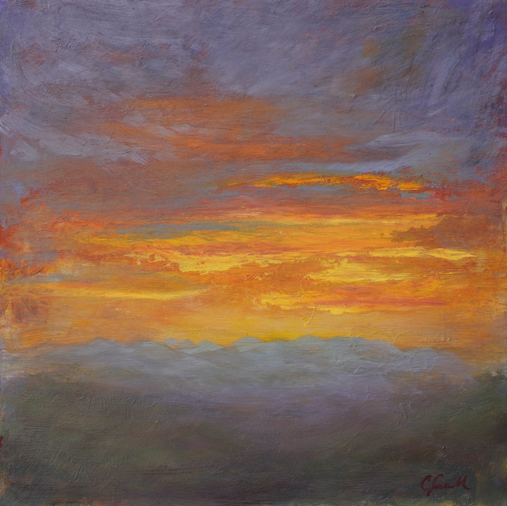 Peek Into Sunset Art | Cindy Saadeh Fine Art