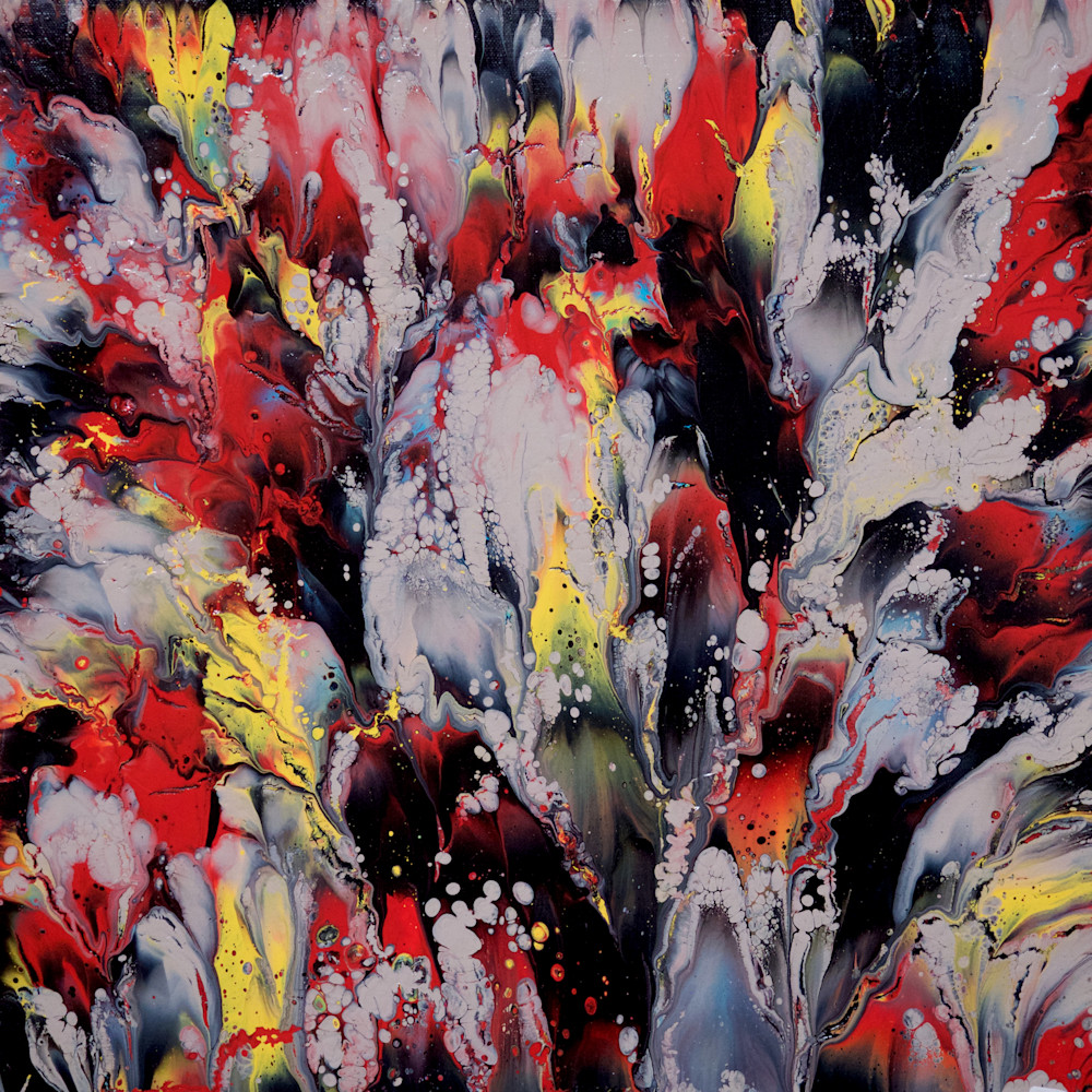 Volcanic  Floral Art | Kev Von Holt Gallery