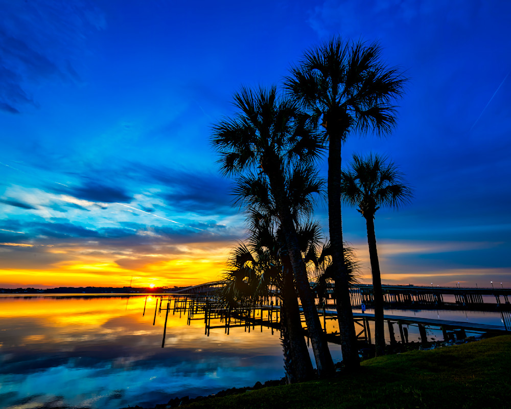 Sunrise on the St. Johns River - Florida photography prints