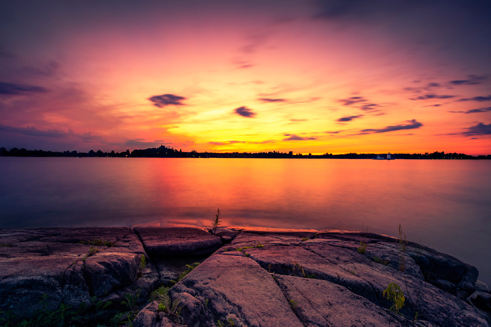 Sunset Over the St. Lawrence River — Upstate New York fine-art photography prints