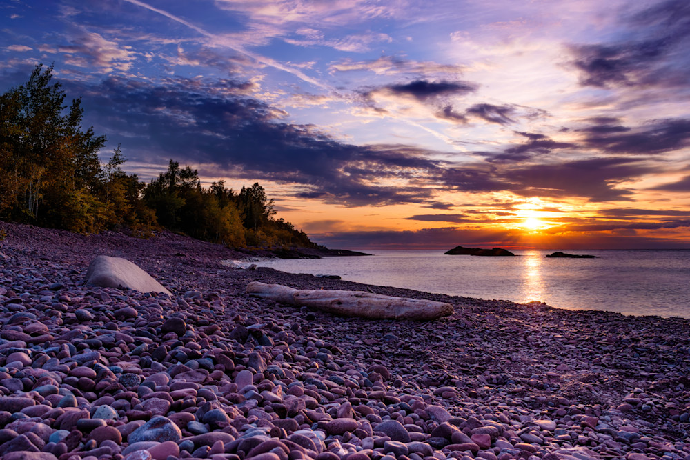 "Sunset Hopes in Copper Harbor" | Fine Art Photography by Dennis Caskey