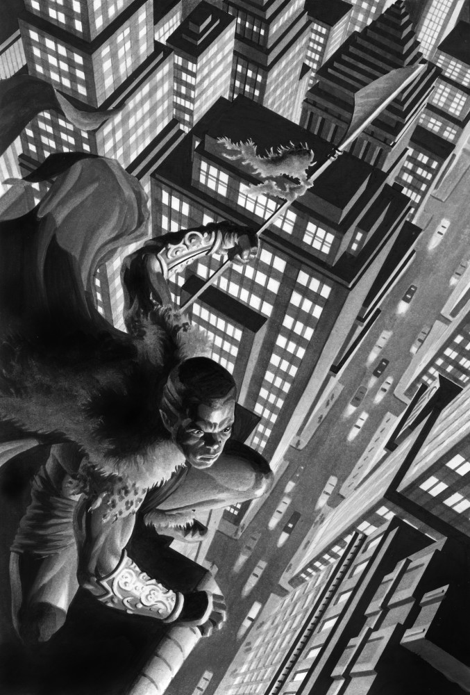 C. Edward Sellner   Monarch Of Manhattan 1 Art | Visionary Comics