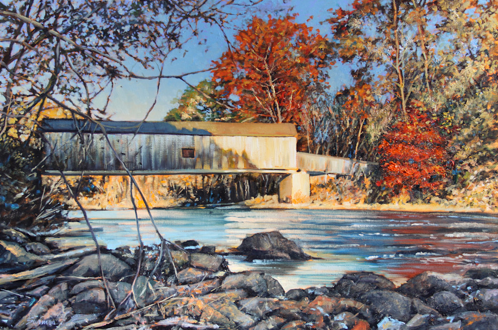 Autumn River Reflections Art | Tom Swimm Fine Art / Swimm Artworks