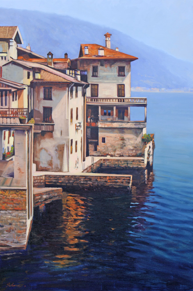 Lago Di Como Art | Tom Swimm Fine Art / Swimm Artworks