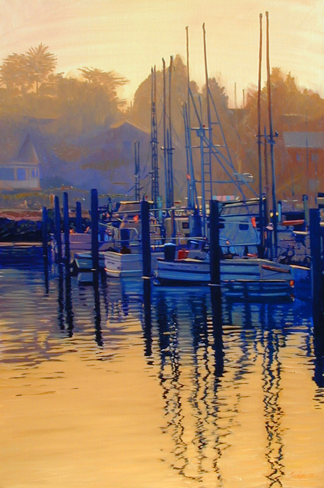 Harbor Daybreak Art | Tom Swimm Fine Art / Swimm Artworks