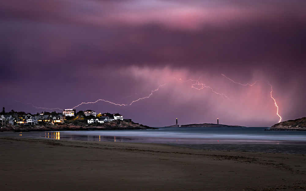 Lightning Over Thacher Photography Art | Dawn McDonald Photography