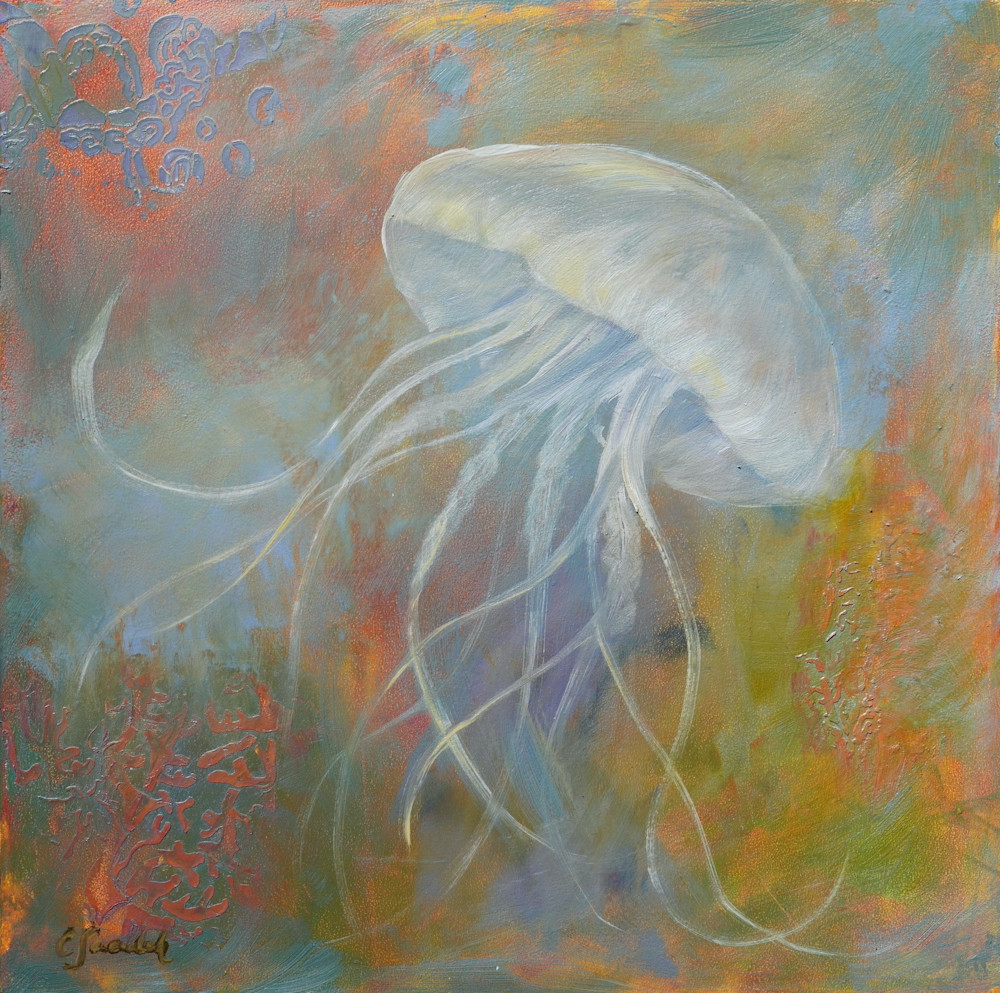 Jellyfish Art | Cindy Saadeh Fine Art