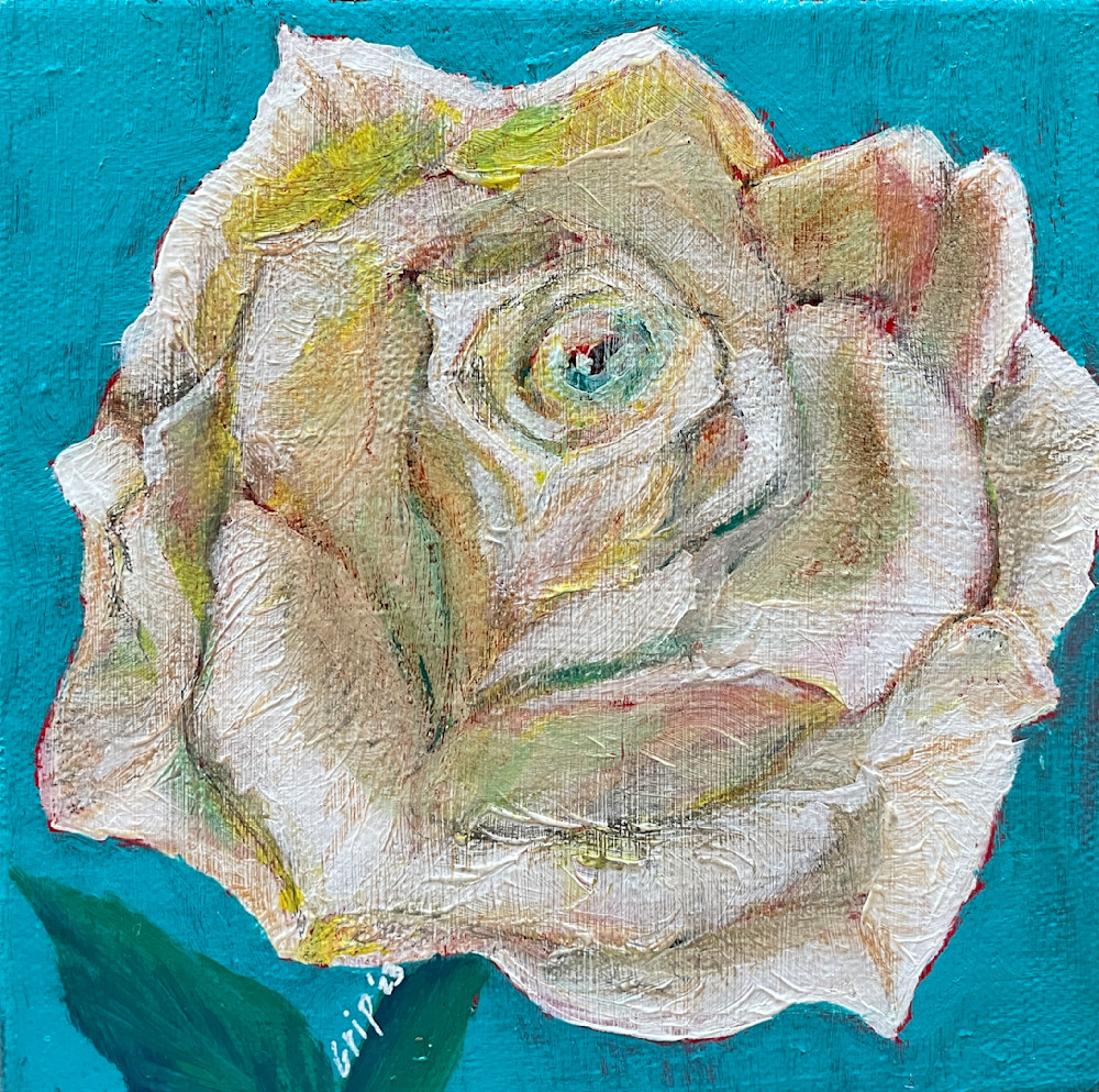 Flowers In Winter 3   Rose Art | Beautiful Purpose Art