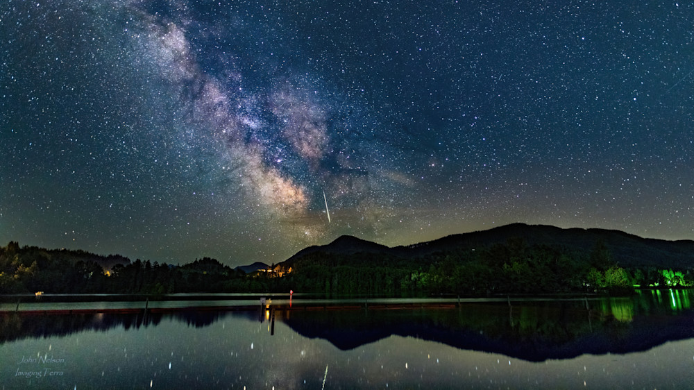 Alder Lake Milky Way Photography Art | johnnelson
