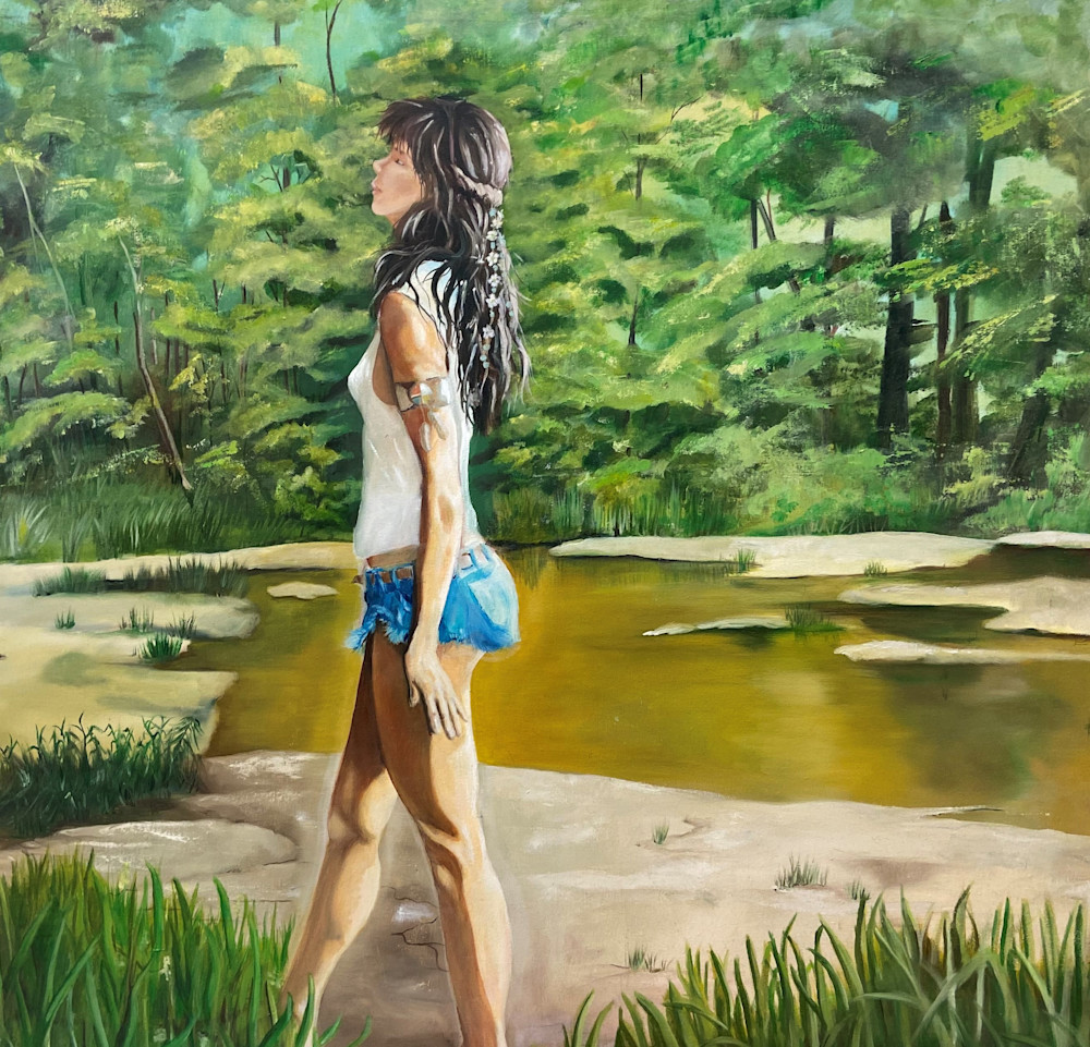 Morning Walk Art | darlenecampbell