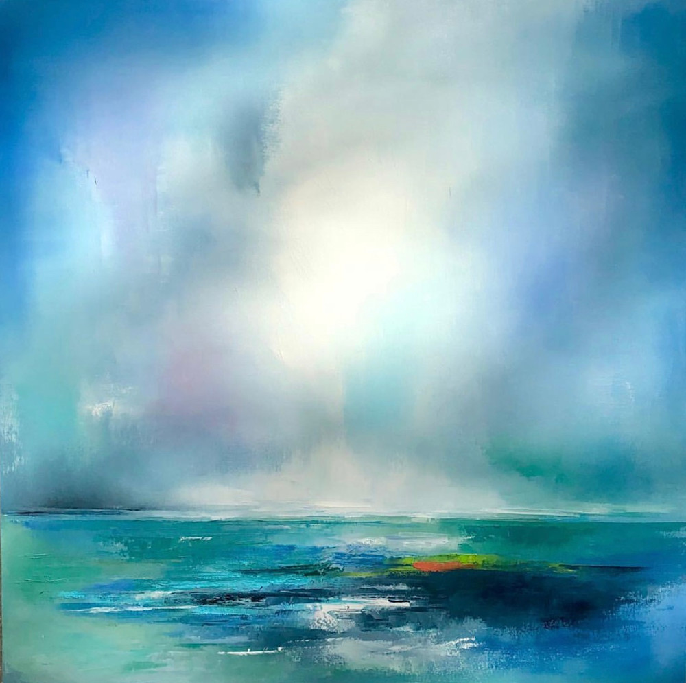 A Dream In Turquoise Art | Heidi Kirschner Fine Art