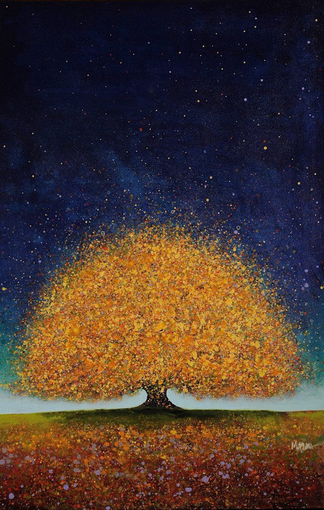 Blue Dreaming Tree Art | Melissa Graves Brown