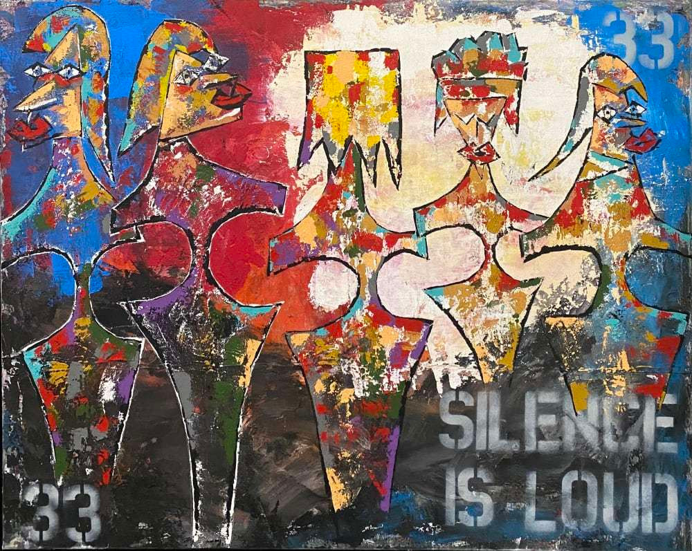Silence Is Loud Art | 33n Art
