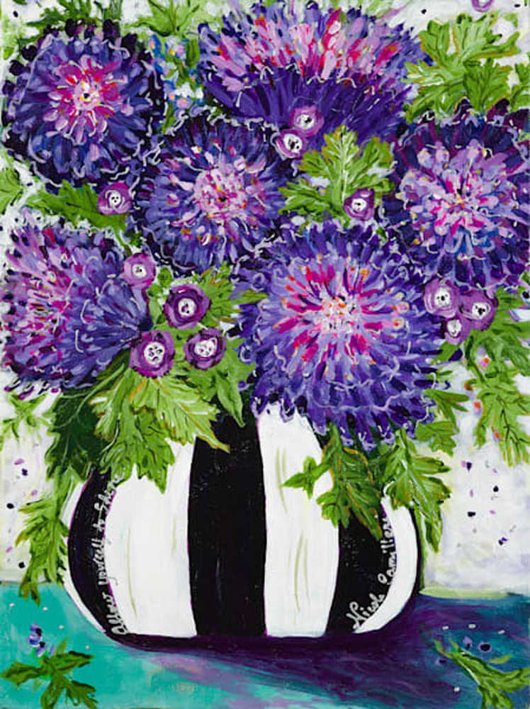Whimsical Floral Ii  Art | Nicole Camilleri Designs