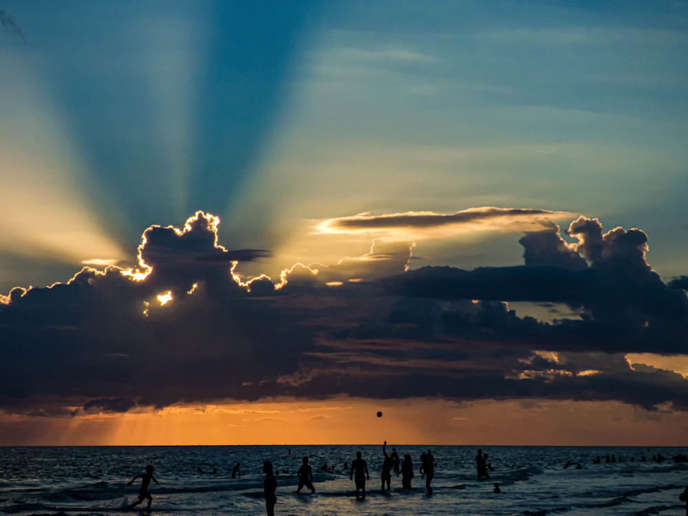 Gulf Beach Sunset Photography Art | Images by Robert Barr