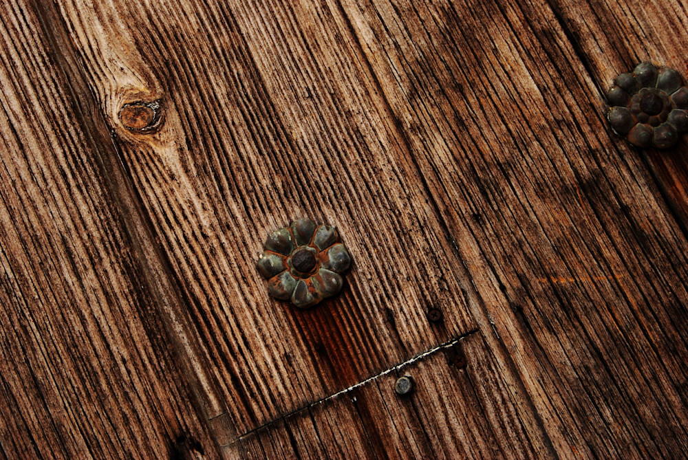 Wood Grain and Rosettes