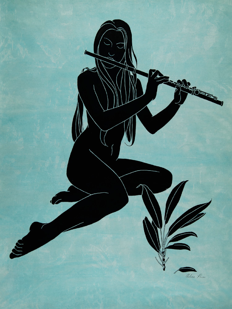Girl With Flute Art | Ailian Price