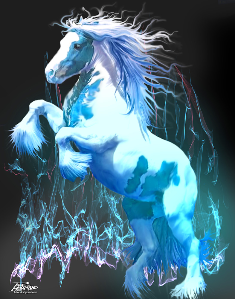 The Blue Stallion Art | New Age Illustrations