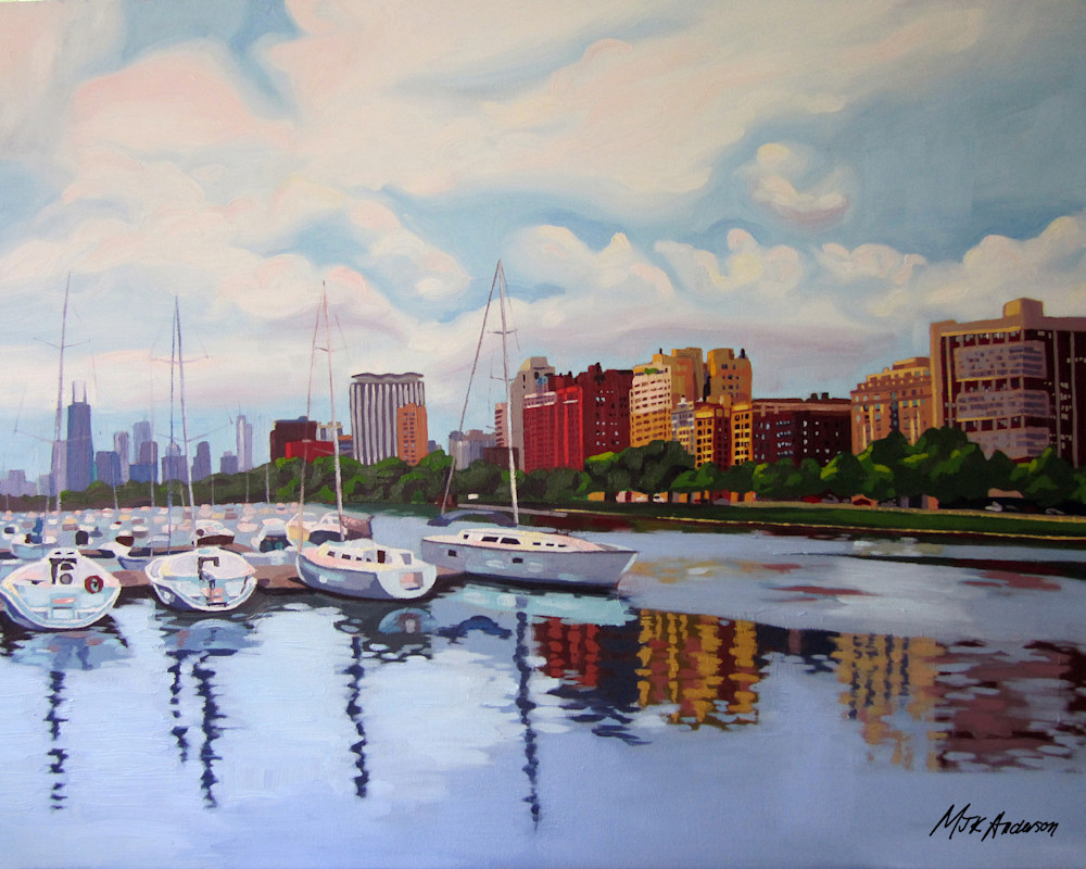 Marcy Kennedy Anderson   Belmont  Harbor Art | Marcy Kennedy Anderson Art