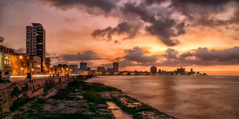 Sunset On The Malecon Photography Art | 3rdEye Photographic