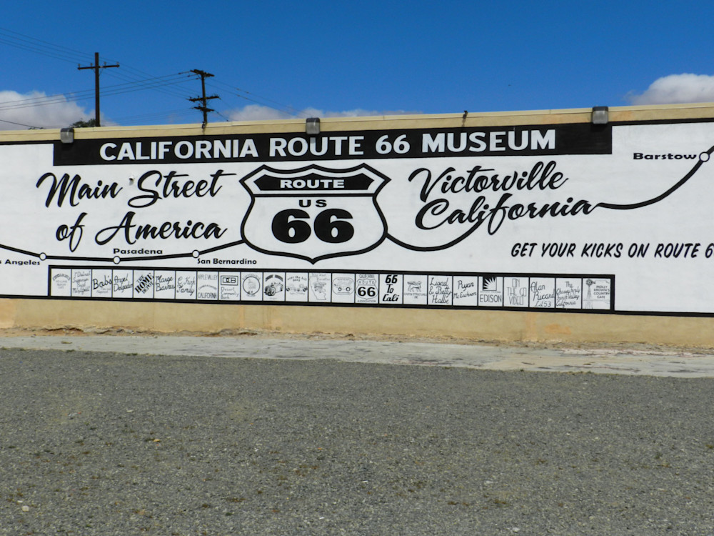 Victorville Route 66 Museum Ca Photography Art | California to Chicago 