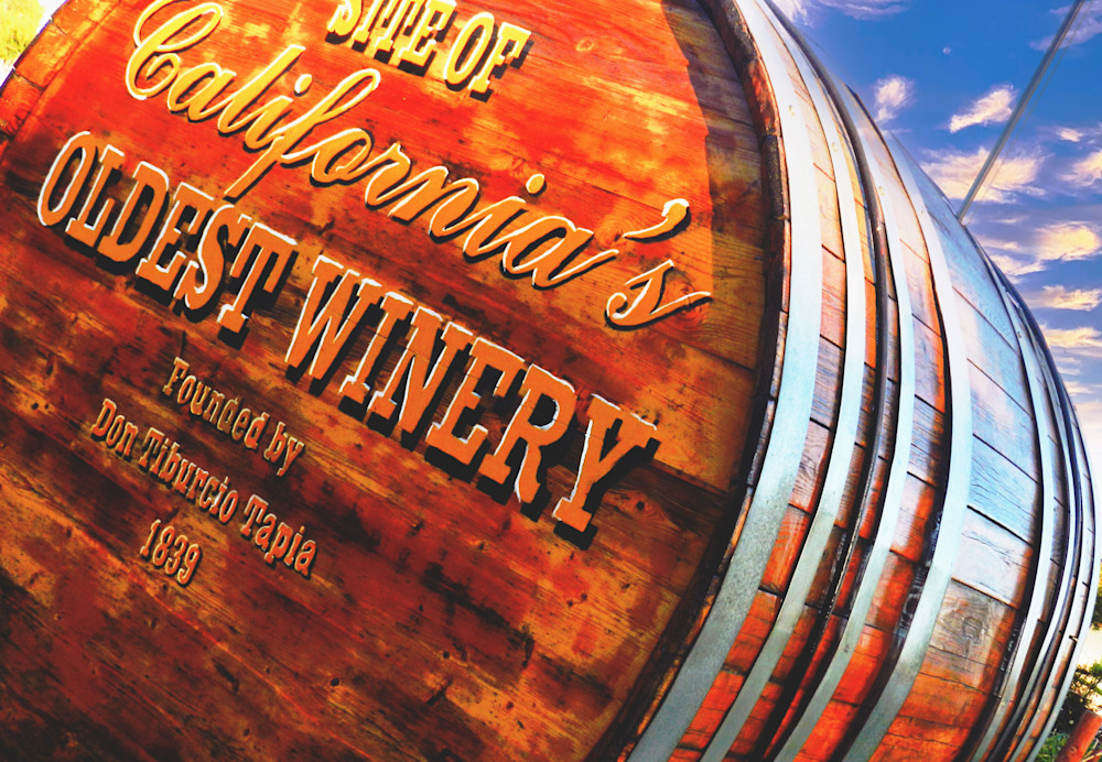Oldest Winery Rancho Cucumonga Ca Route 66 Photography Art | California to Chicago 