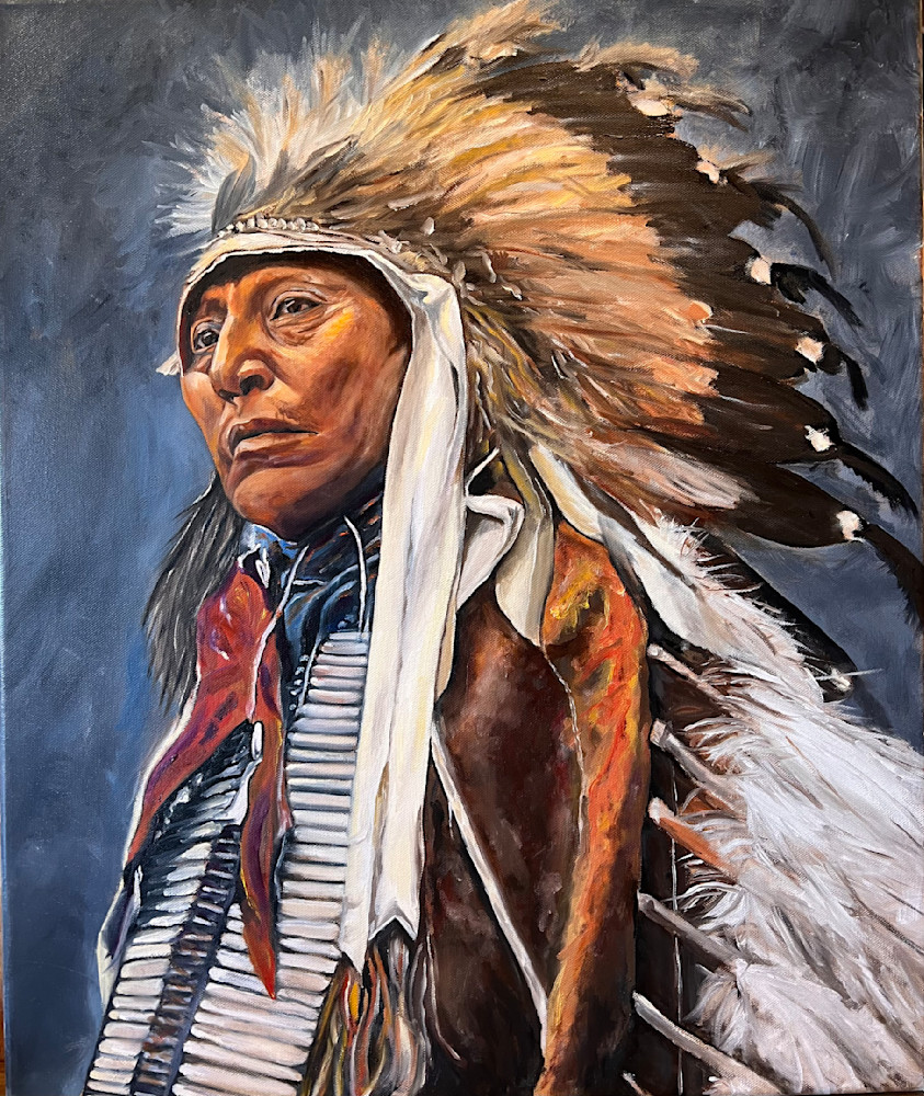 Hollow Horn Bear - Sioux War Art | Jay Decker Art
