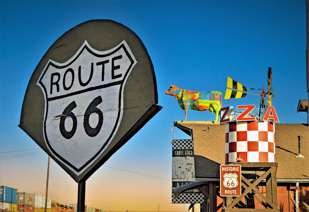 Oro Grande Downtown Ca Route 66 Photography Art | California to Chicago 