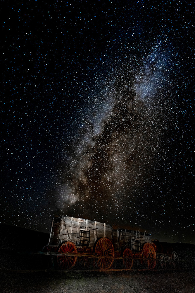 The Milky Way From Harmony Borax Works, Death Valley National Park, Ca Photography Art | Collections by Carol