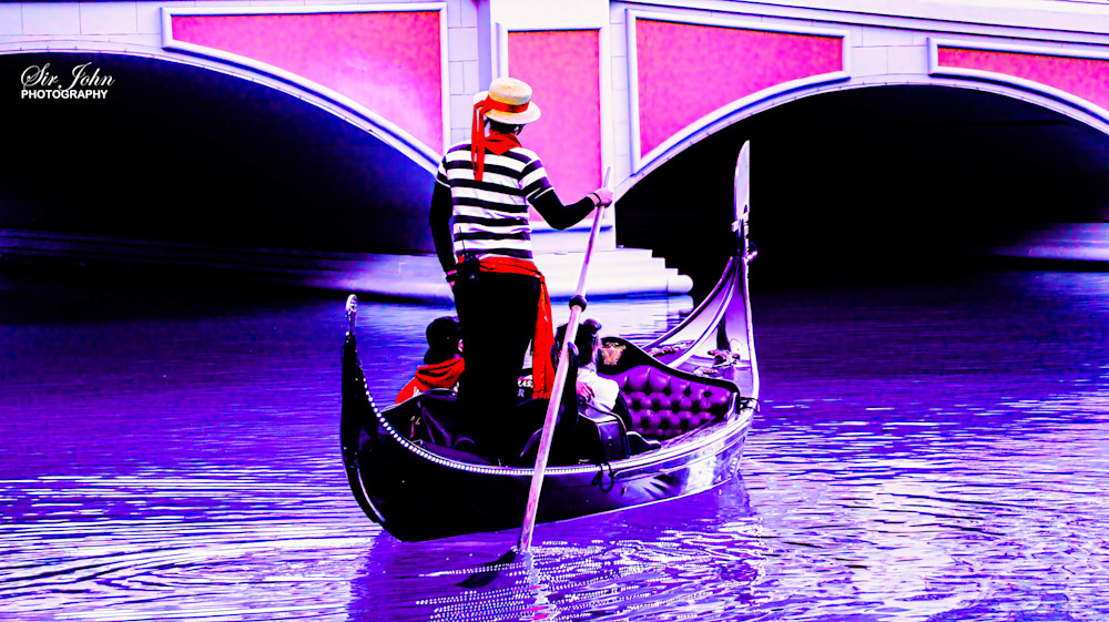The gondola is the traditional Venetian boat used to navigate very narrow canals.